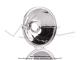 Parabole de phare rond - Chrome - 122 - pour Mobylette Motobcane / MBK 51 / Peugeot 103