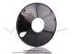 Flasque (Enjoliveur) de roue - CYCLOSTAND - Noir - Grand  interne - pour Peugeot 103 / MBK 51