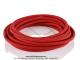 Fil bougie - Rouge - 7mm - PAVSE France (Rouleau de 5 mtres)