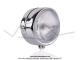 Phare avant chrom - Rond - SIM - pour Mobylette MBK 51 Roadster
