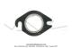 Joint de pot d'�chappement � bride (renforc�) - RSM - pour Peugeot 103 SP / MVL / Vogue / SPX / RCX / Mobylette MBK Dakota / Phenix / Kansas