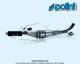 Pot d'�chappement Polini G1 - Roul� / Soud� - pour Peugeot 103 SP / MVL (Article non homologu�, interdit sur voie publique, r�serv� � un usage comp�tition sur circuit priv�)