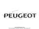 Autocollant transfert   Peugeot  - 150x19mm