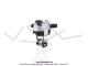 Commodo 3 positions et 2 boutons - Chrom� / Noir