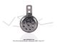Avertisseur (Klaxon) �66 - 12V - DC - 105dB - Chrom�
