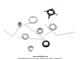 Rondelles / Ecrous / Ressort (Kit) de variateur pour Peugeot 103 SP / MVL