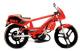 Peinture Rouge Chappy Red r�f.2030 pour Mobylette MBK 51 Magnum Racing / 41S - Polyur�thane Bi-composant A�rosol
