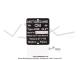 Plaque des mines pour Mobylette Motob�cane AV88  (31-07-59)
