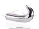 Pot d'�chappement  Boudin  Chrom� - Fixation par �crou M32x150 - type Origine - pour Mobylette Motob�cane / MBK 51 / 41 / 881 (AV10)