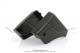 Portires (couvercles) de bote  outils droite et gauche - Noires - TRANSVAL - pour Peugeot 103 SPX / VOGUE / MVL