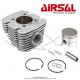 Cylindre / Piston (Kit) Airsal 39 - 50cc - Carr - pour Mobylette Motobcane Motoconfort MBK 88 / 89 / 92 / SP93 / SP94 / 98