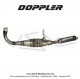 Pot d'chappement Doppler ER1 Carbone Edition pour Peugeot 103 SP / MVL (bras ovale)