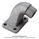 Pipe d'admission coude ext.23~24mm / int.17mm pour carburateurs 17/19 pour Mobylette Motobcane MBK 41 / 51 / 881 (AV10)