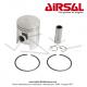 Piston Airsal 40 pour Peugeot 103 FOX / FXR (2 segments)