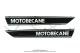 Monogrammes de rservoir  Motobcane  noirs / argent de Mobylette Motobcane (la paire) 51S / VS / VL / VLC (07/1980)