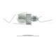 Graisseur de vilebrequin (cot embrayage) - M4x75 - pour Mobylette Motobcane / Motoconfort / MBK