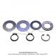 Circlips (x3) + Rondelles (x4) de poulie pour Mobylette Motobcane / Motoconfort / MBK