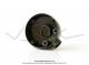 Cuvelage de clignotant Noir (support cylindrique) - Officiel Motobcane - pour Mobylette Motobcane Motoconfort MBK (montage rigide)