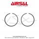 Segments Airsal 46 x 1.5mm pour Peugeot 103 SP / MVL / Vogue / SPX / RCX (la paire)