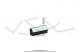 Patin de frein Arm Renforc + Porte-patin assembls pour SoleX 1400 / 1700 / 2200 / 3300 / 3800 / 5000 (x1 pc)