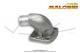 Pipe d'admission coude 15mm x 19mm - Malossi - pour carburateurs 17/19 pour Mobylette Motobcane MBK 41 / 51 / 881 (AV10)