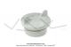 Bouchon de rservoir plastique - Gris - type origine France - pour SoleX 3800 (Mottaz)