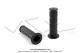 Poignes de guidon (Revtement) Noires - PVC - Domino - Lg. 122mm (la paire)
