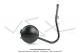 Pot d'chappement Noir Mat - type Origine France -  pour SoleX 1400 / 1700 / 2200 / 3300 / 3800