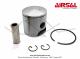 Piston Airsal 47 T6 Mono-segment pour kit Airsal AV10 rf.02144847 pour Mobylette Motobcane MBK 41 / 51 / 881 (AV10)