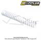 Ressort moteur Doppler - NU - Blanc - Tension Souple - pour Mobylette Motobcane / MBK 51 / Peugeot 103