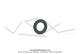 Rondelle plastique noire de pdalier - 28x16,5x1,9 - pour Peugeot 101 / 102 / 103 / 104 / 105