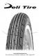 Pneu 2 3/4 x 17 (2.75-17) TT - DELI  S-201A  - 41P