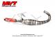 Pot d'chappement MVT SP2 S-Race - Roul / Soud - avec rotule micromtrique - pour Mobylette Motobcane / MBK 51 (AV10) (bras carr)