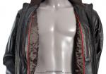 Veste en Cuir - Officielle MOTOBECANE - Marron fonc - Modle  Pilote 60's  - taille S