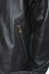 Veste en Cuir - Officielle MOTOBECANE - Marron fonc - Modle  Pilote 60's  - taille S
