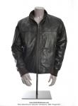 Veste en Cuir - Officielle MOTOBECANE - Marron fonc - Modle  Pilote 60's  - taille S/L