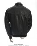 Veste en Cuir - Officielle MOTOBECANE - Marron fonc - Modle  Pilote One  - taille S/L