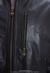 Veste en Cuir - Officielle MOTOBECANE - Marron fonc - Modle  Pilote One  - taille S/L