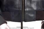 Veste en Cuir - Officielle MOTOBECANE - Marron fonc - Modle  Pilote One  - taille S/L