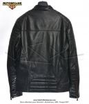 Veste en Cuir - Officielle MOTOBECANE - Noire - Modle  Pilote Motor  - taille M/L