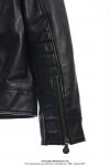 Veste en Cuir - Officielle MOTOBECANE - Noire - Modle  Pilote Motor  - taille M/L