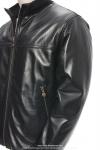 Veste en Cuir - Officielle MOTOBECANE - Noire - Modle  Pilote 60's  - taille XXL