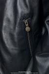 Veste en Cuir - Officielle MOTOBECANE - Noire - Modle  Pilote 60's  - taille XXL