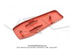 Porte-bagage Chaudron Clair pour Mobylette Motobcane MBK 89 dernire gnration / 881B  Grenat 