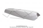 Carnages (Capotages - Caches) latraux Blancs pour Peugeot 103 SP / MVL  (la paire)