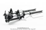 Fourche tlescopique noire - Eco - pour Peugeot 103 SP (...)