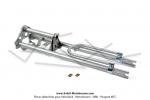 Fourche tlescopique grise - Eco - pour Peugeot 103 MV / MVL / Vogue (...)