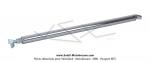 Barre de renfort - Droite - Chrome - pour Mobylette Motobcane / MBK 51