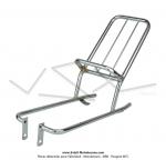 Porte-bagage de rservoir - chrom - pour Peugeot 103