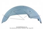 Garde-boue arrire Bleu pour Mobylette Motobcane / MBK 88 (dernire gnration) / 881